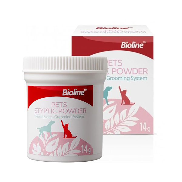 پودر جلوگیری از خونریزی سگ و گربه بایولاین