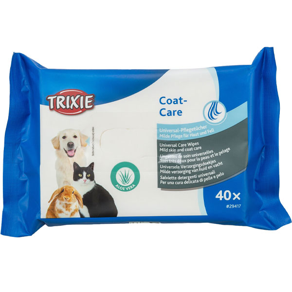 دستمال مرطوب پاکتی بدن حیوانات تریکسی