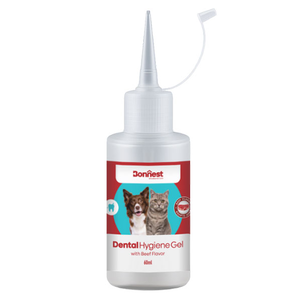 ژل مراقبت از دهان و دندان سگ و گربه بونست با طعم گوشت گاو