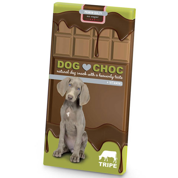 تشویقی مدادی شکلاتی سگ Dog Choc طعم سیرابی
