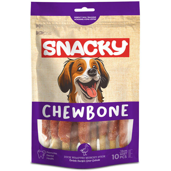 تشویقی سگ اسنکی مدل Duck Wrapped Munchy Stick