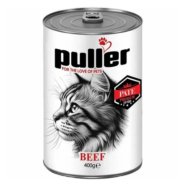 کنسرو پته گربه پولر طعم گوشت