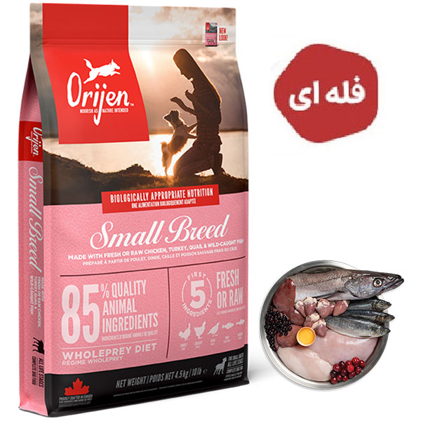 غذای خشک سگ اوریجن مدل Adult Small Breed